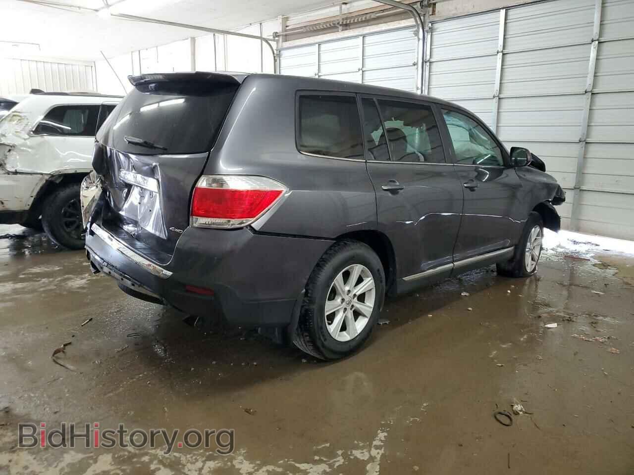 2013 TOYOTA HIGHLANDER - VIN: 5TDBK3EH8DS221903 - Фото 3