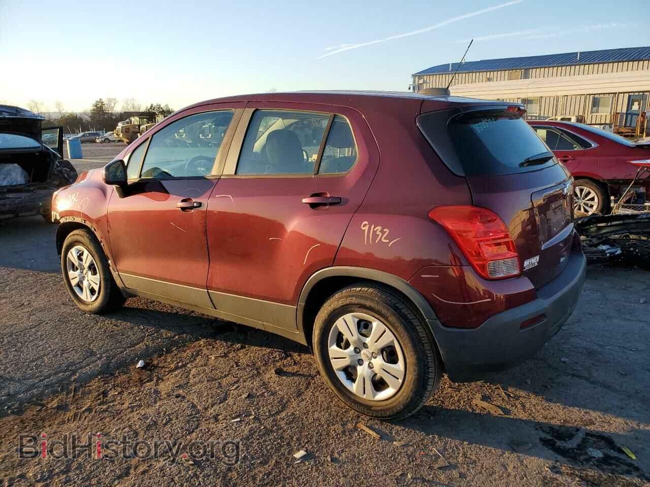 2016 CHEVROLET TRAX - VIN: 3GNCJKSB8GL278024 - Фото 2