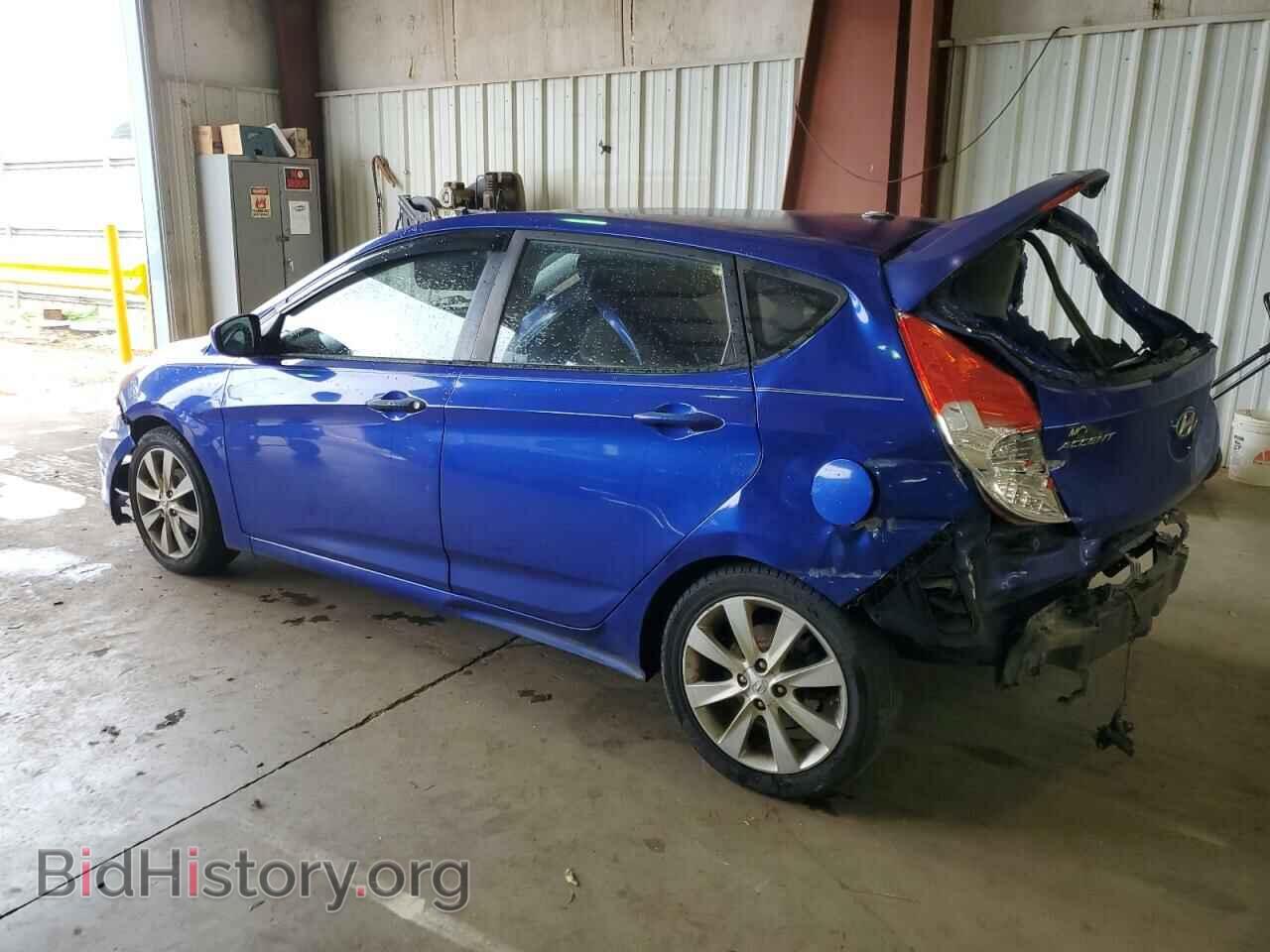 2012 HYUNDAI ACCENT - VIN: KMHCU5AE7CU037807 - Фото 2