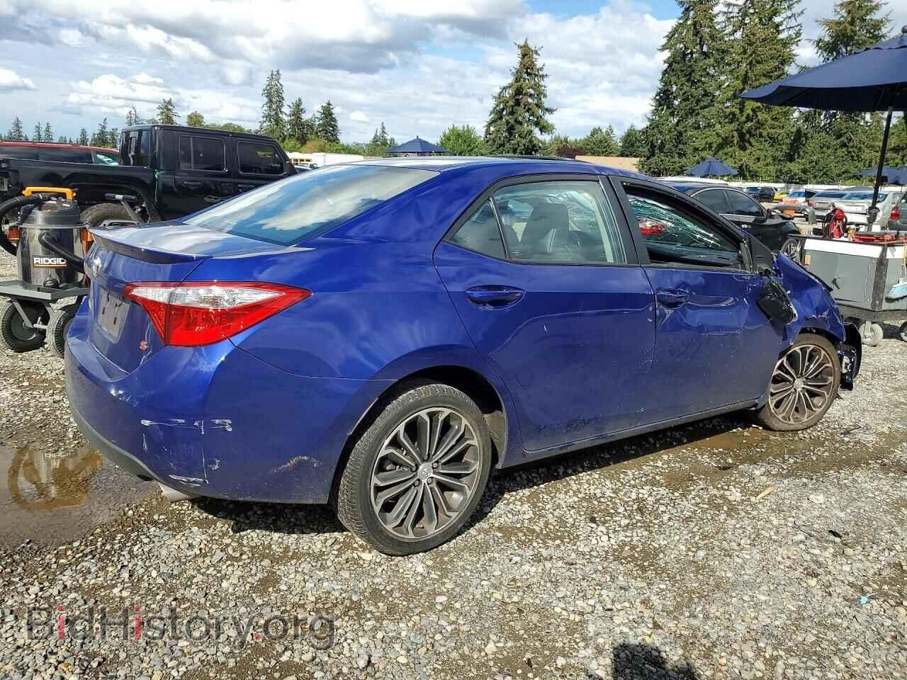 2014 TOYOTA COROLLA - VIN: 5YFBURHEXEP105871 - Фото 3