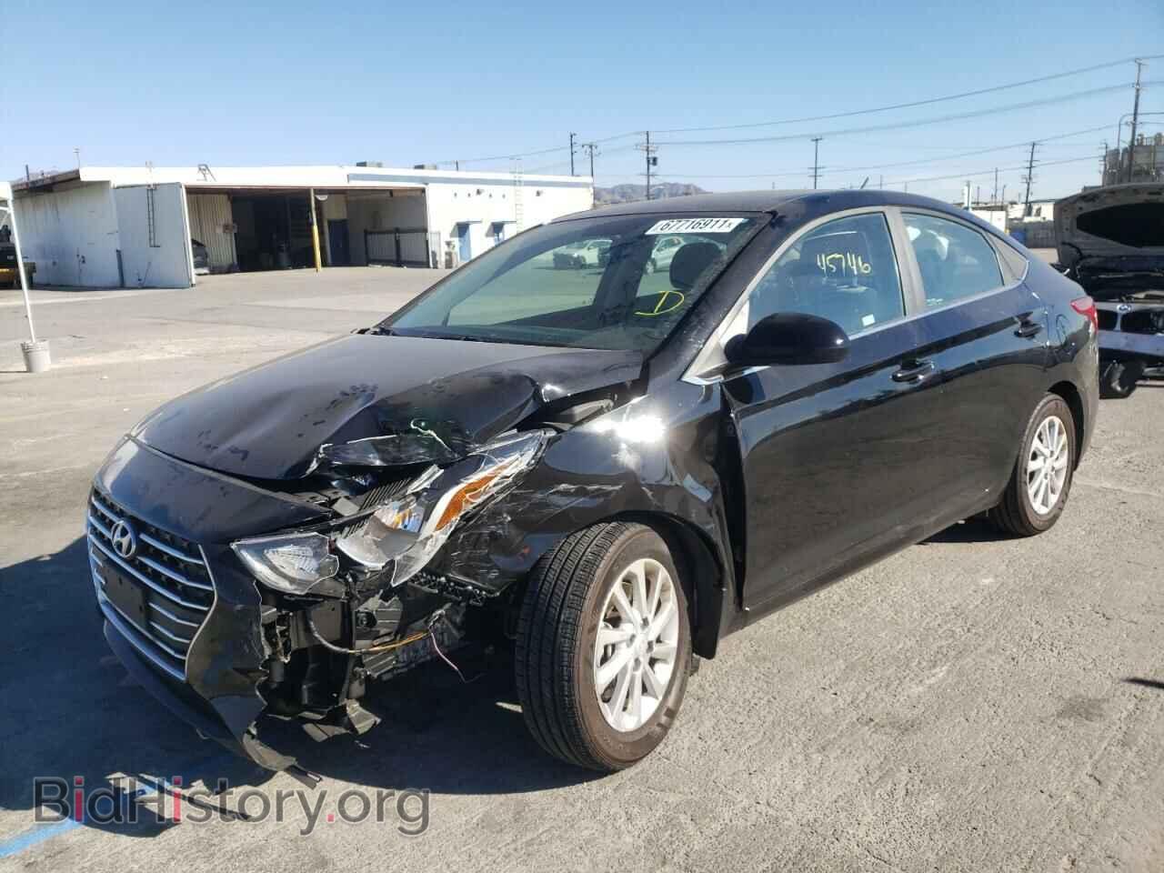 2021 HYUNDAI ACCENT - VIN: 3KPC24A64ME138154 - Фото 2