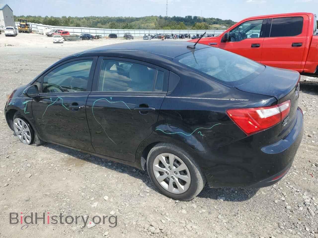 2014 KIA RIO - VIN: KNADM4A37E6348157 - Фото 2