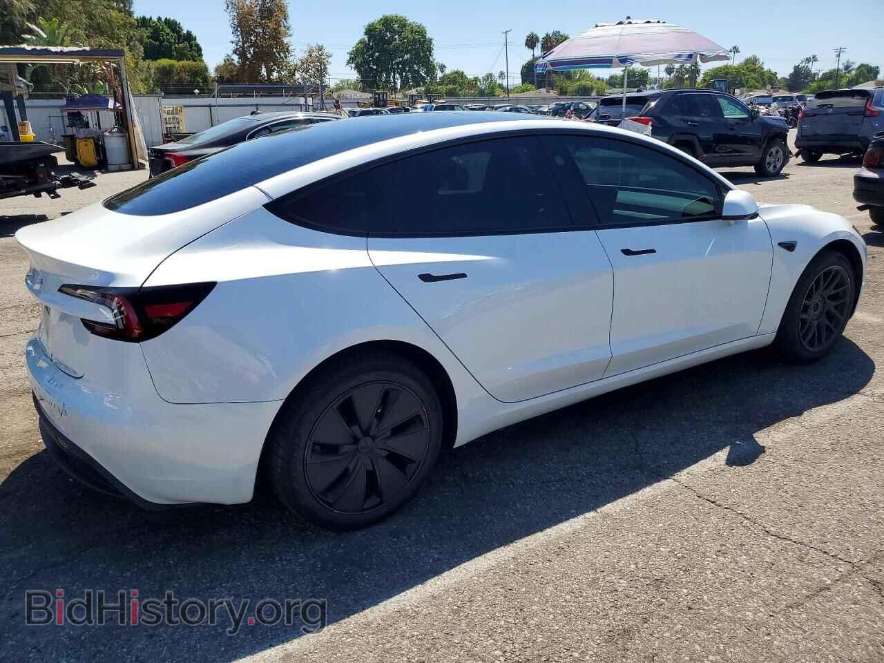 2024 TESLA MODEL 3 - VIN: 5YJ3E1EA8RF833985 - Фото 3