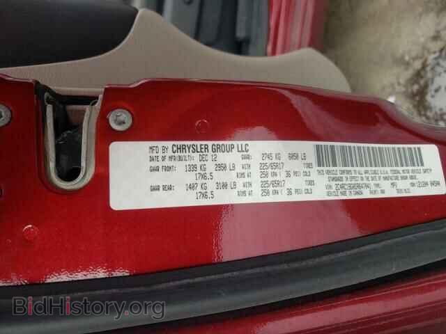 2013 CHRYSLER MINIVAN - VIN: 2C4RC1BG0DR647041 - Фото 10