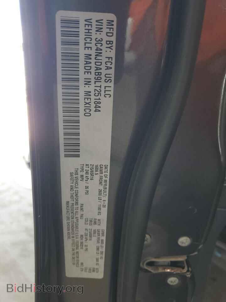 2020 JEEP COMPASS - VIN: 3C4NJDAB9LT251844 - Фото 12