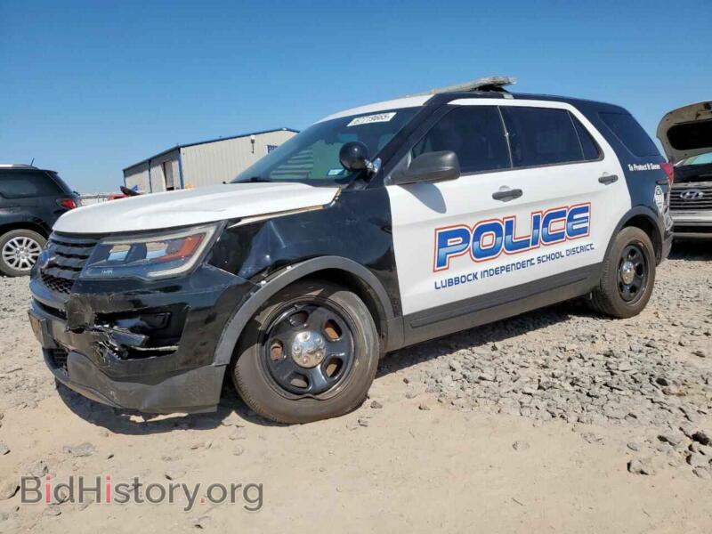 2018 Ford EXPLORER Police Interceptor (VIN 1FM5K8AR2JGC17453) — фото 1 из 13, Copart, повреждение: передняя часть
