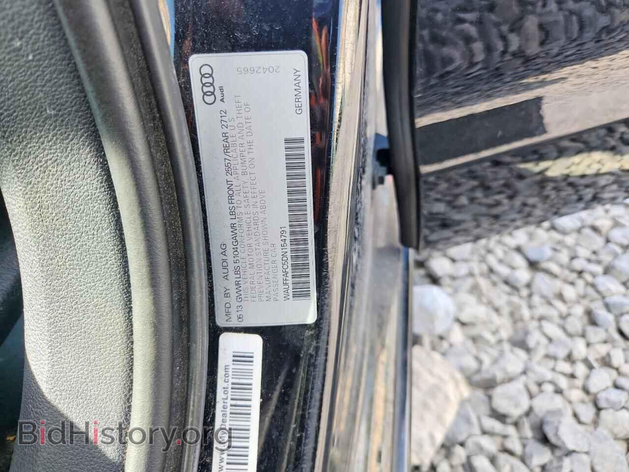 2013 AUDI A6 - VIN: WAUFFAFC5DN154791 - Фото 12