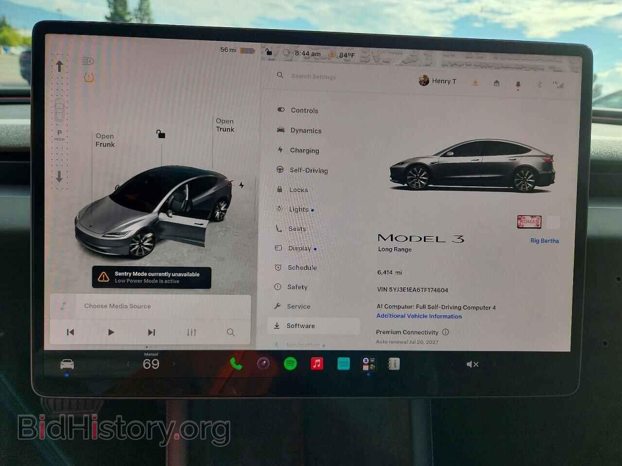 2026 TESLA MODEL 3 - VIN: 5YJ3E1EA6TF174604 - Photo 9