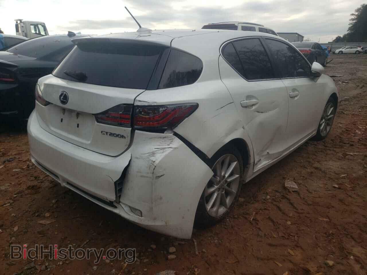 2013 LEXUS CT - VIN: JTHKD5BH9D2166684 - Фото 4