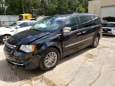 2016 Chrysler MINIVAN TOURING L, black — VIN 2C4RC1CG2GR207664, Copart