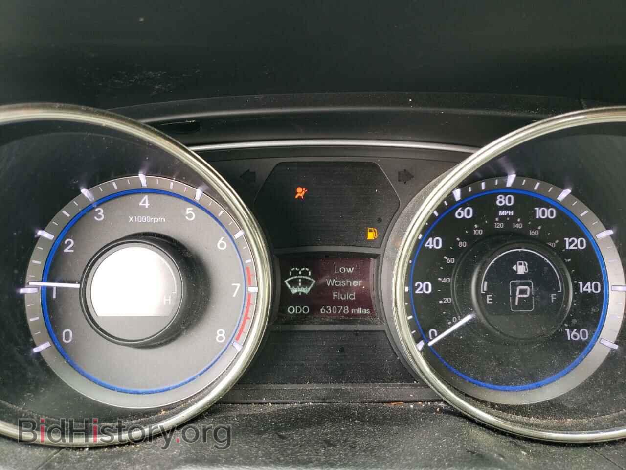 2012 HYUNDAI SONATA - VIN: 5NPEC4AB0CH429621 - Фото 9