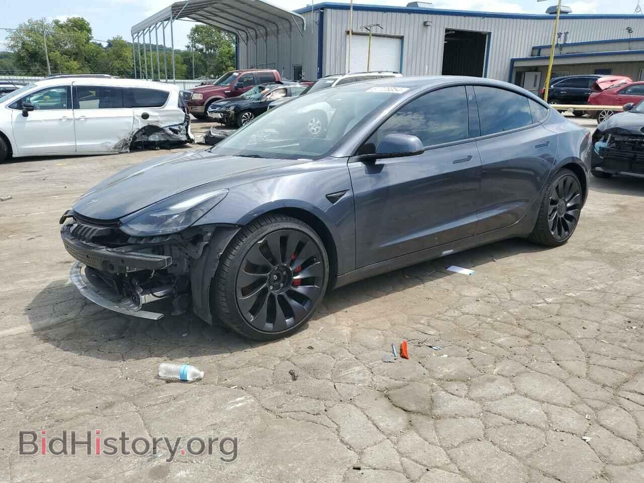 Photo 5YJ3E1EC6NF294343 - TESLA MODEL 3 2022