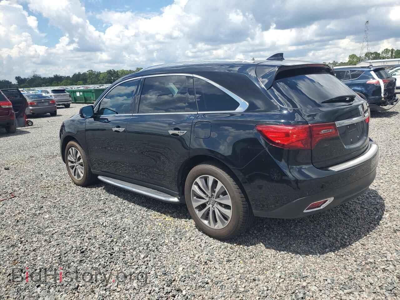 2014 ACURA MDX TECHNO - VIN: 5FRYD3H45EB010594 - Photo 2