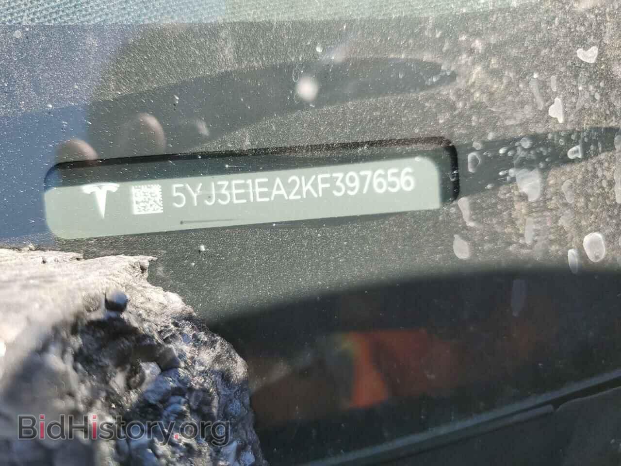2019 TESLA MODEL 3 - VIN: 5YJ3E1EA2KF397656 - Фото 12