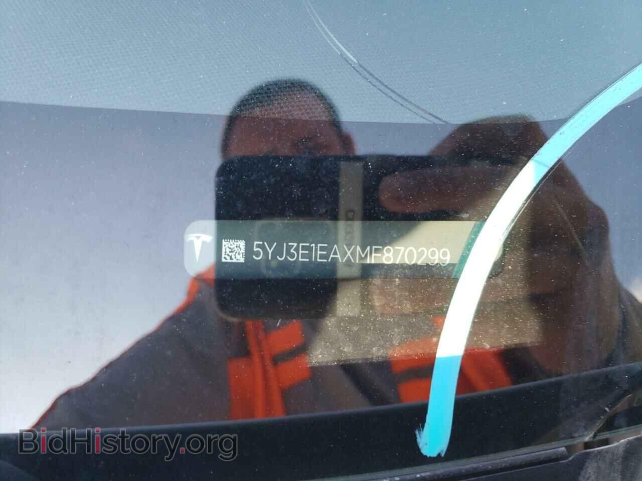 2021 TESLA MODEL 3 - VIN: 5YJ3E1EAXMF870299 - Фото 12