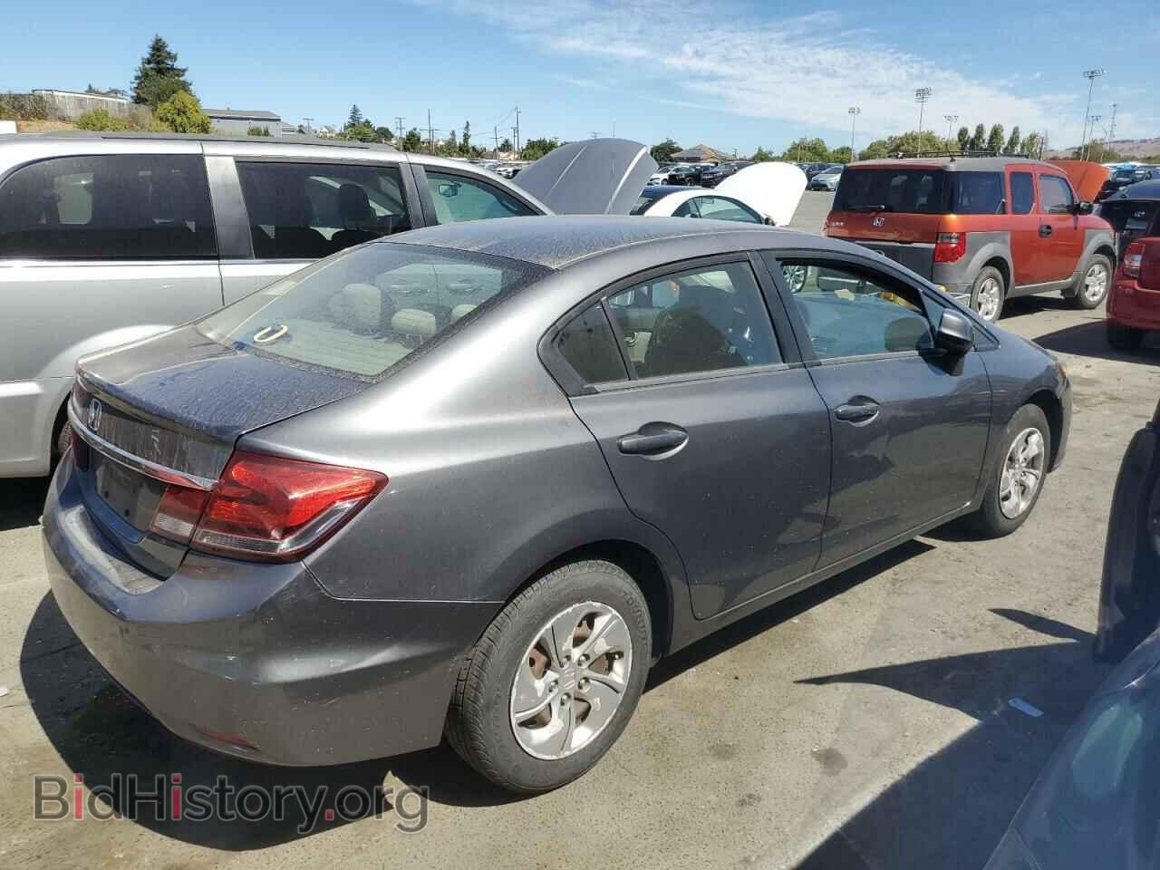 2013 HONDA CIVIC - VIN: 19XFB2F52DE215721 - Фото 3