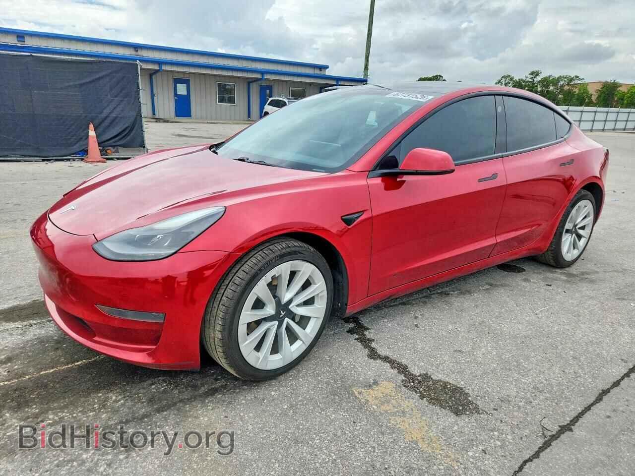 Photo 5YJ3E1EA8MF029937 - TESLA MODEL 3 2021