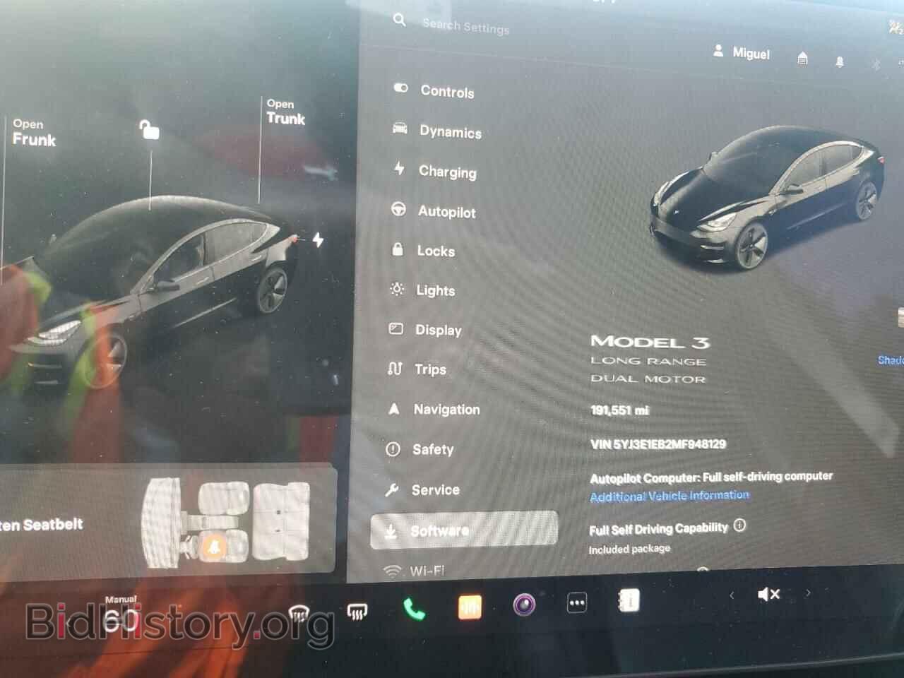 2021 TESLA MODEL 3 - VIN: 5YJ3E1EB2MF948129 - Photo 9