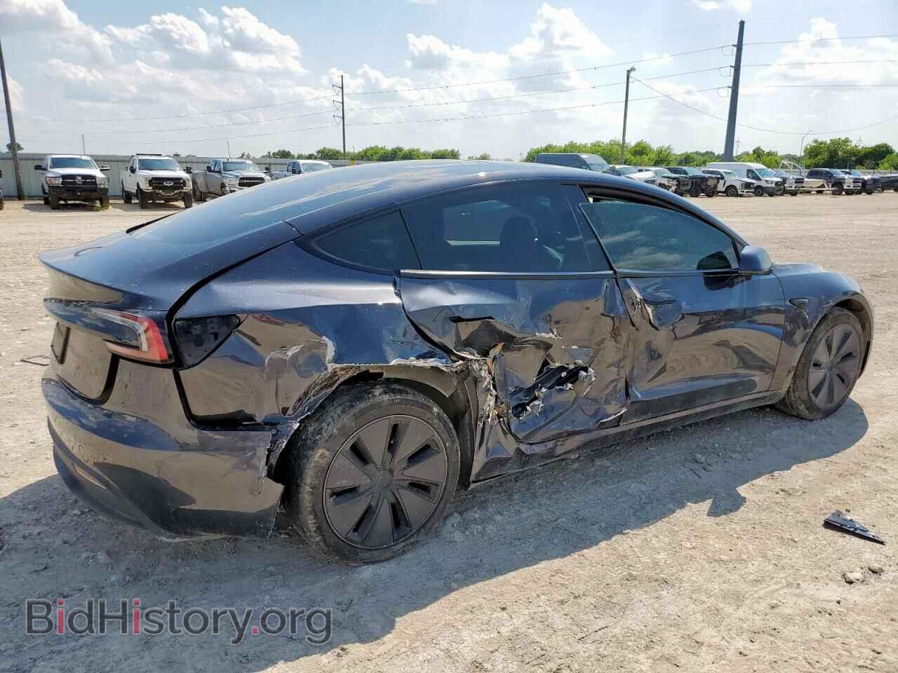 2024 TESLA MODEL 3 - VIN: 5YJ3E1EA9RF783243 - Фото 3