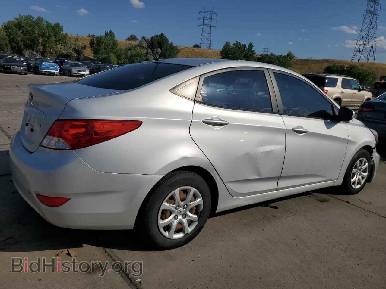2014 HYUNDAI ACCENT - VIN: KMHCT4AE8EU701032 - Фото 3