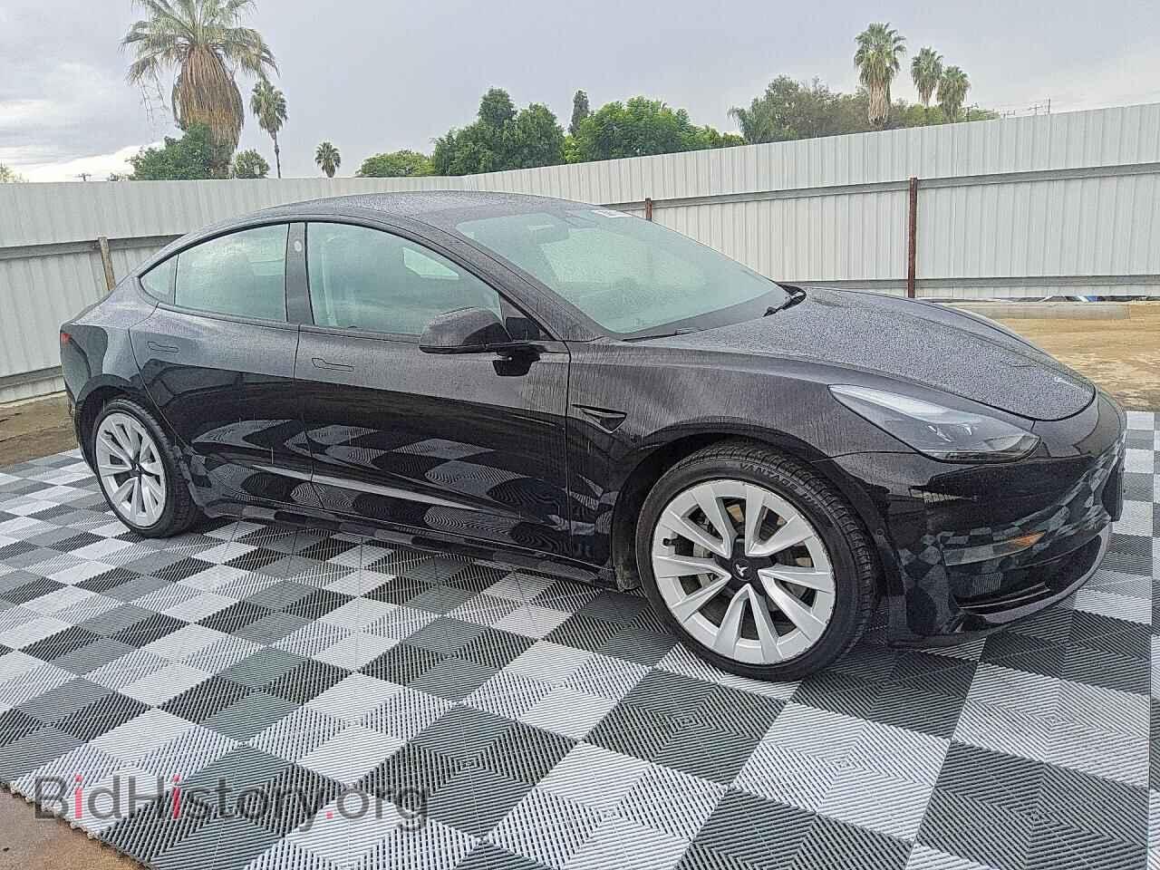 2022 TESLA MODEL 3 - VIN: 5YJ3E1EA7NF190491 - Фото 4