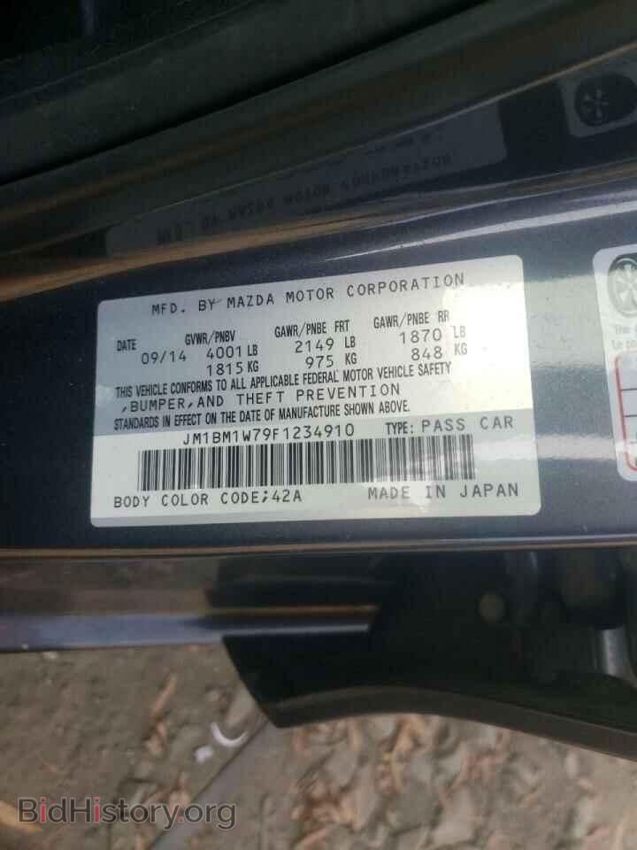 2015 MAZDA 3 - VIN: JM1BM1W79F1234910 - Фото 10