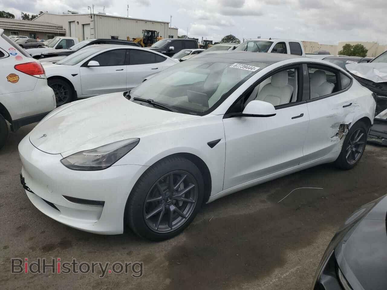 Photo 5YJ3E1EB1MF937669 - TESLA MODEL 3 2021