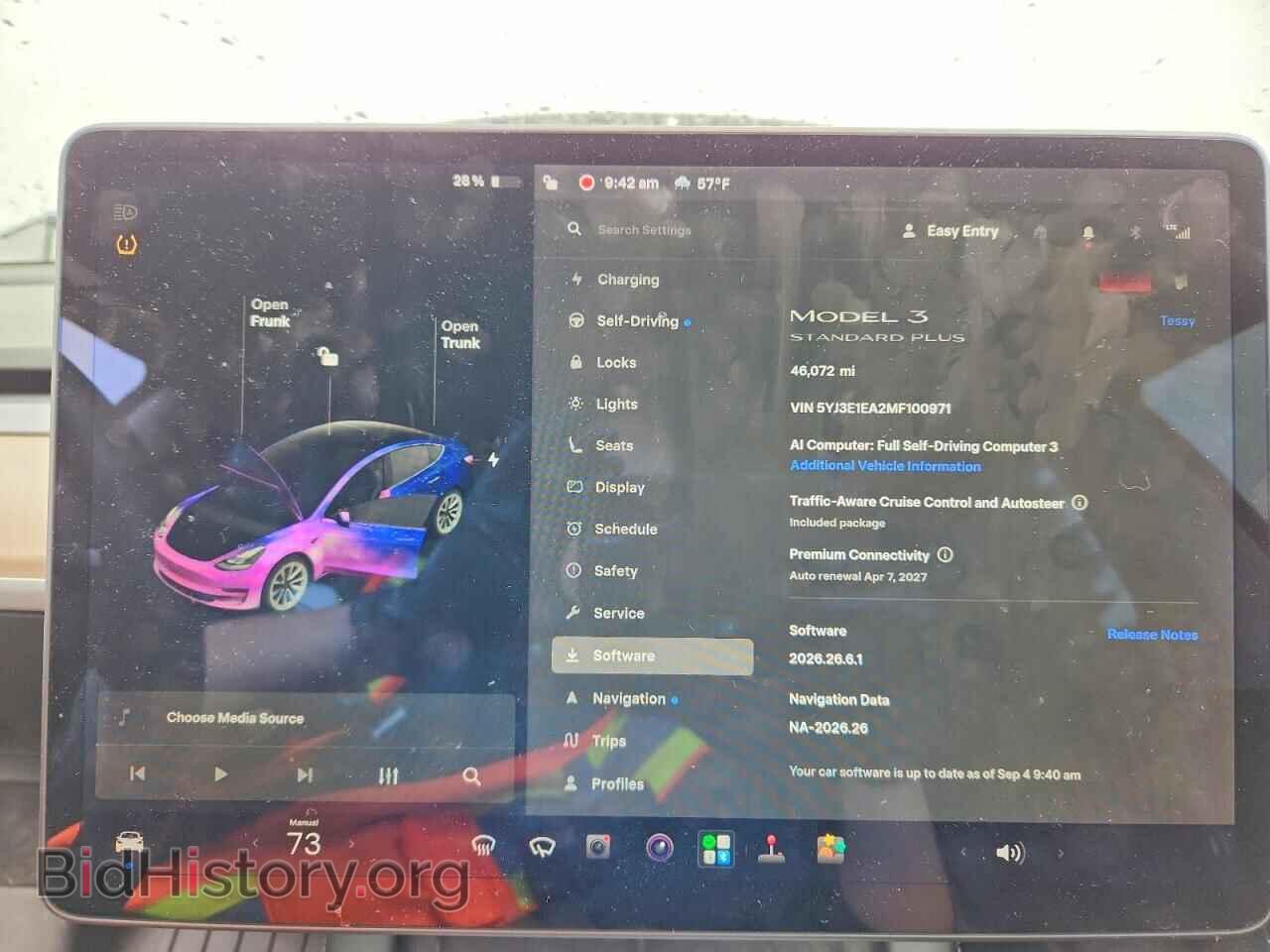 2021 TESLA MODEL 3 - VIN: 5YJ3E1EA2MF100971 - Photo 9