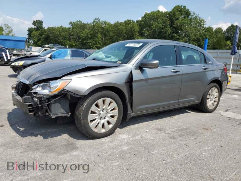 2012 Chrysler 200 LX (VIN 1C3CCBAB8CN130376) — photo 1 of 15, Copart, damage: front end