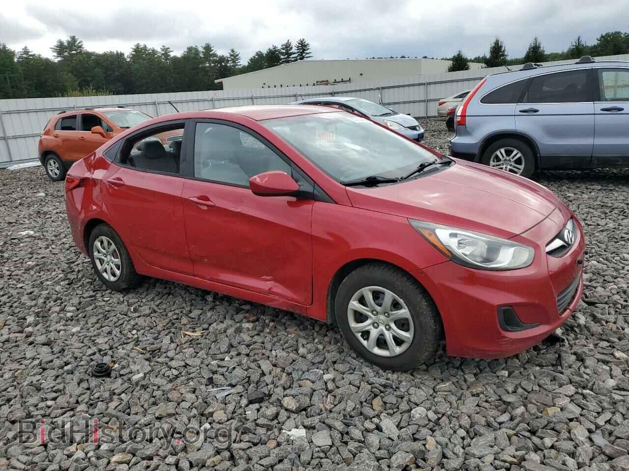 2013 HYUNDAI ACCENT - VIN: KMHCT4AE7DU515514 - Фото 4