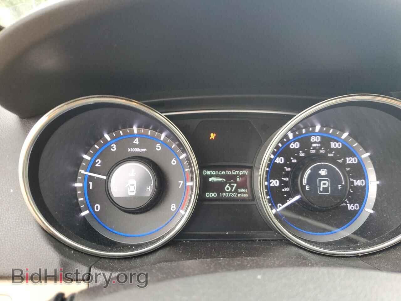 2012 HYUNDAI SONATA - VIN: 5NPEC4AC4CH363177 - Фото 9