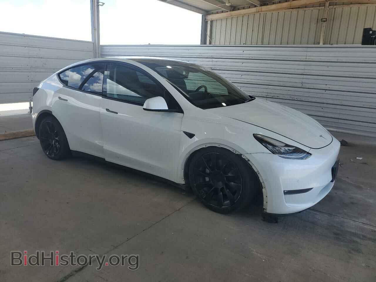 2022 TESLA MODEL Y - VIN: 7SAYGDEE1NF386885 - Фото 4