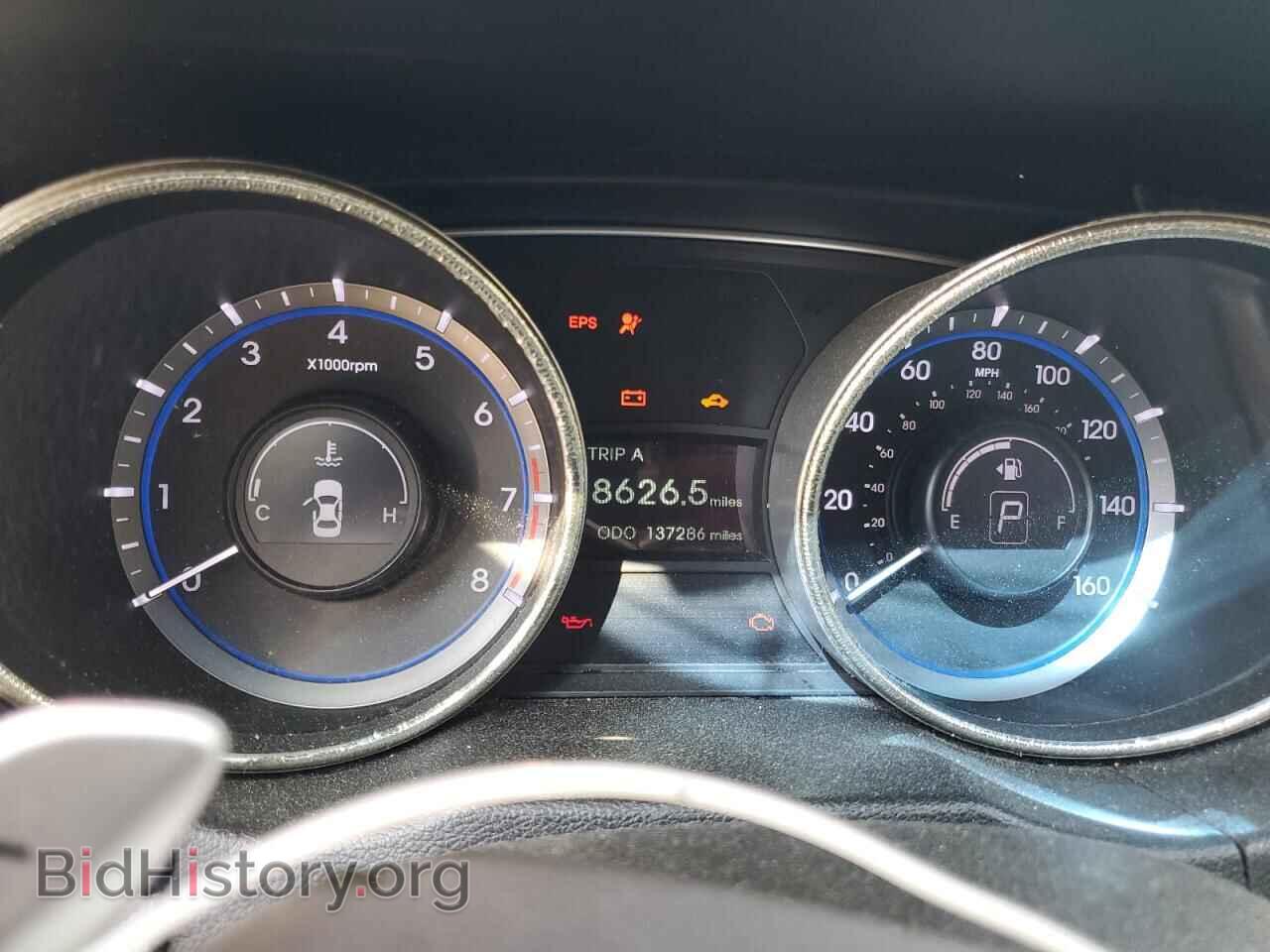 2012 HYUNDAI SONATA - VIN: 5NPEC4AC5CH433107 - Фото 9