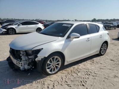 2013 Lexus CT 200 200, белый — VIN JTHKD5BH7D2163878, Copart