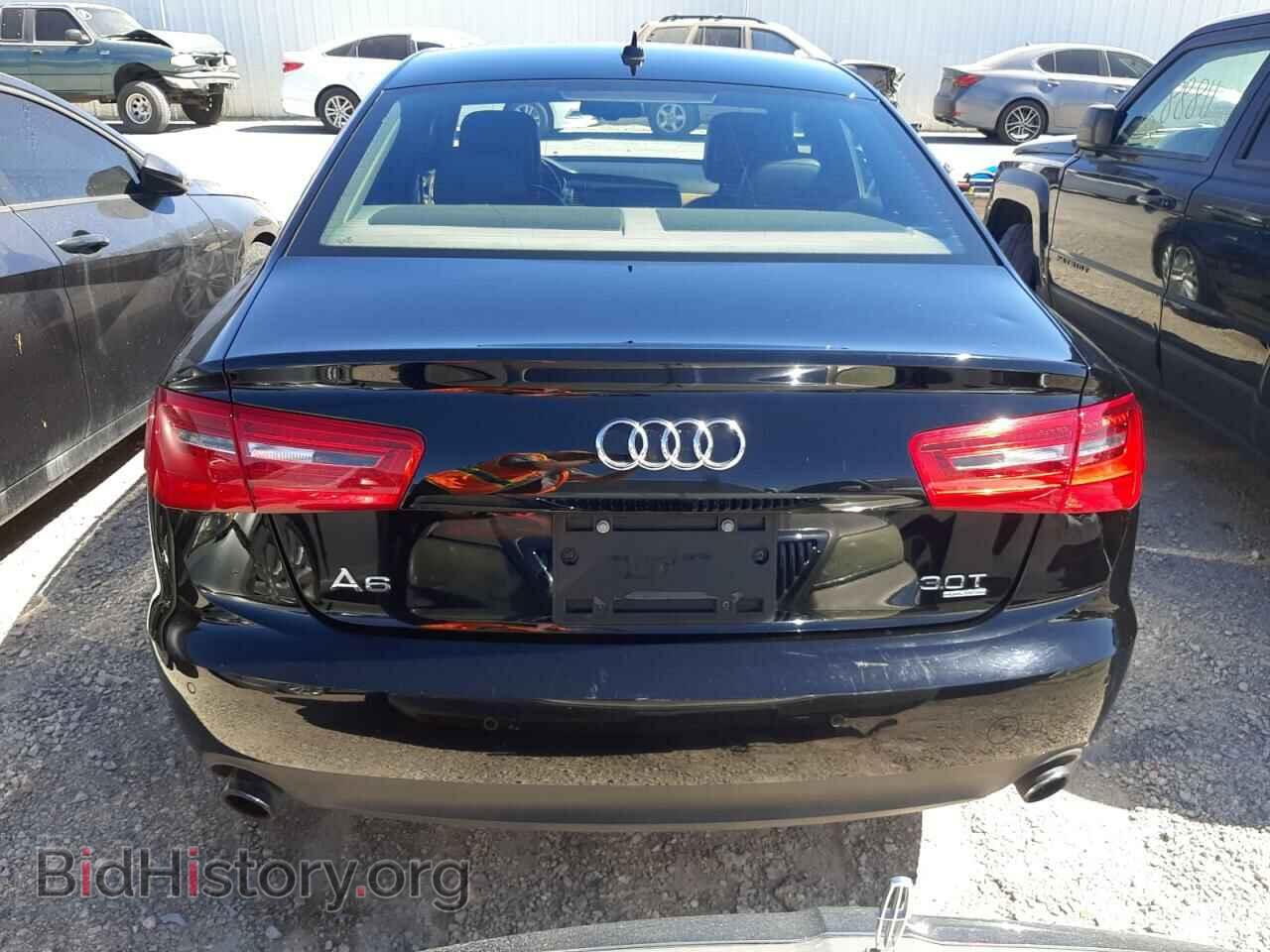 2012 AUDI A6 - VIN: WAUGGAFC2CN125538 - Фото 6
