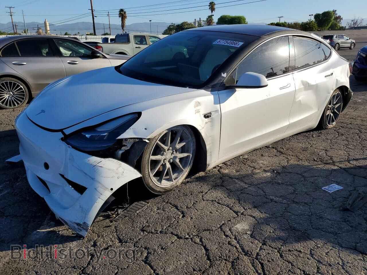 Photo 5YJ3E1EA9MF994290 - TESLA MODEL 3 2021