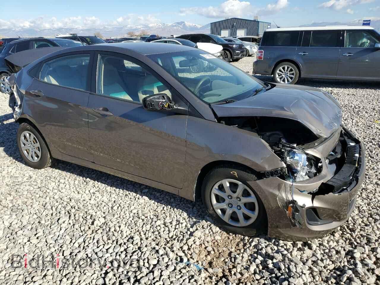 2012 HYUNDAI ACCENT - VIN: KMHCT4AE7CU221044 - Фото 4