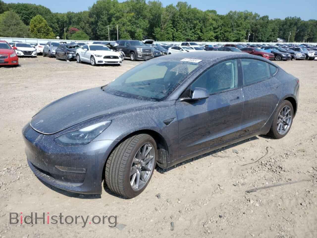 Photo 5YJ3E1EB8MF044706 - TESLA MODEL 3 2021