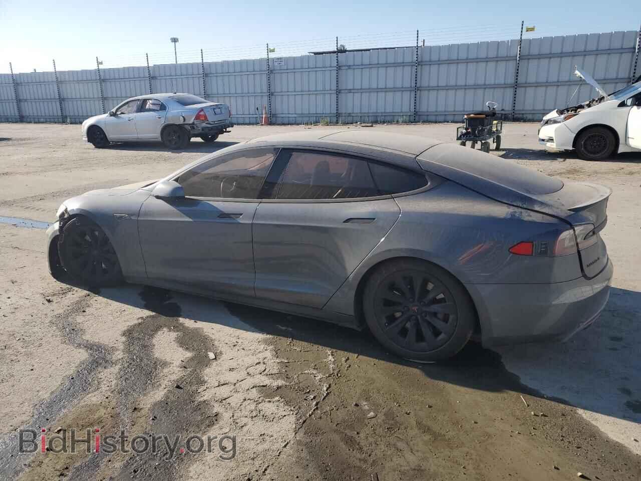 2014 TESLA MODEL S - VIN: 5YJSA1H1XEFP40396 - Фото 2