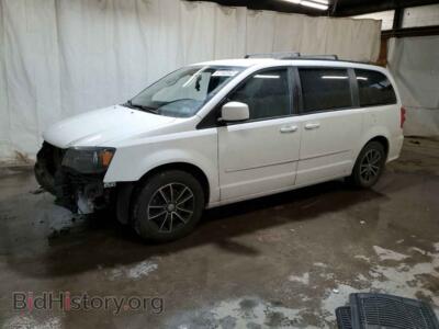 2016 Dodge CARAVAN Grand Cara, white — VIN 2C4RDGEG9GR375072, Copart