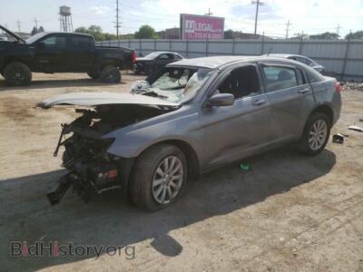 2013 Chrysler 200 Touring, серый — VIN 1C3CCBBB4DN631653, Copart