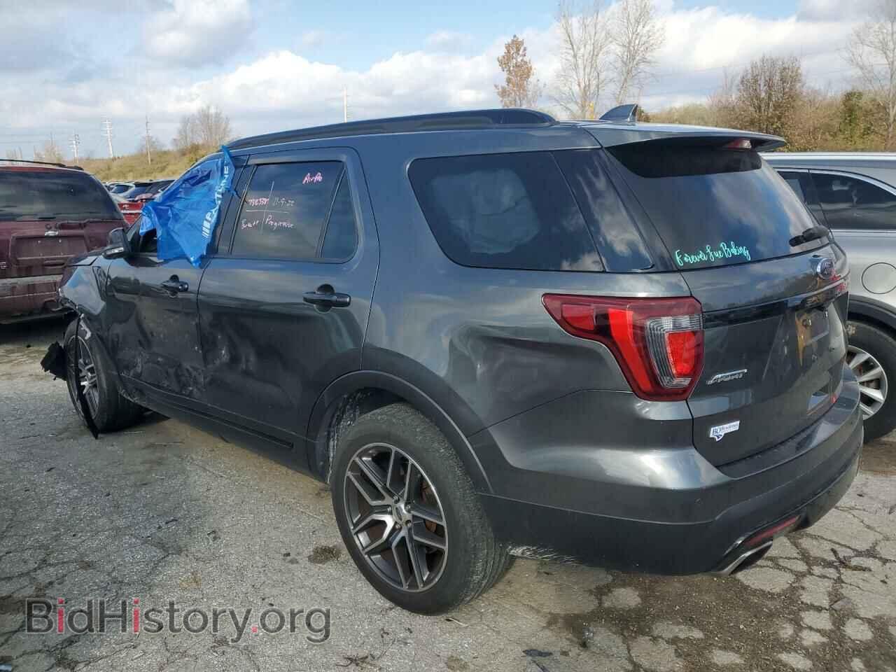 2016 FORD EXPLORER - VIN: 1FM5K8GT5GGC12436 - Фото 2