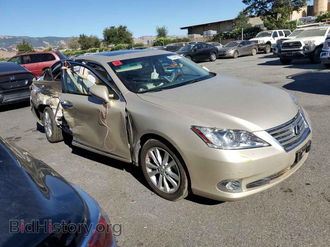 2012 LEXUS ES350 - VIN: JTHBK1EG7C2512022 - Фото 4