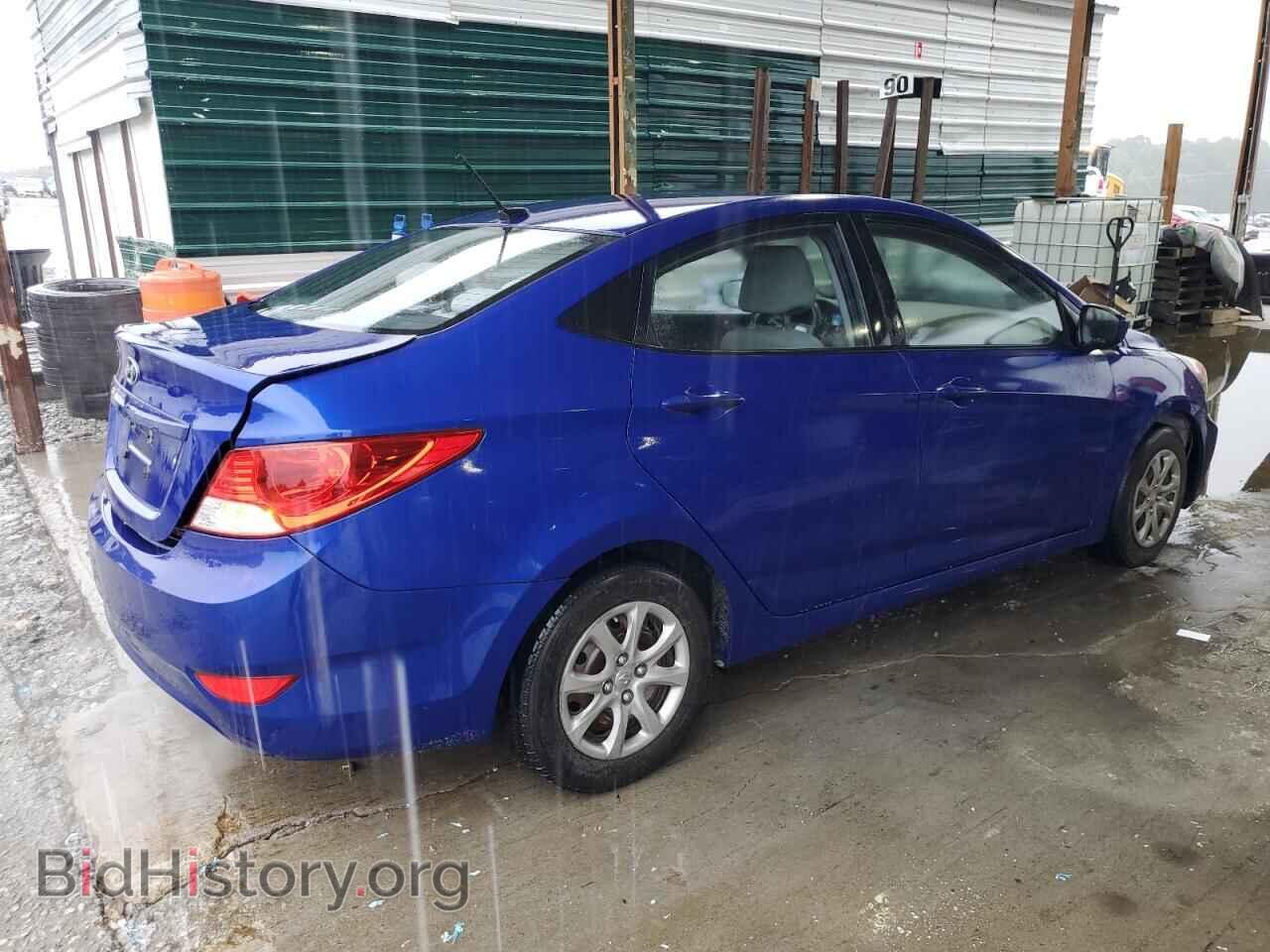 2013 HYUNDAI ACCENT - VIN: KMHCT4AE7DU486824 - Фото 3