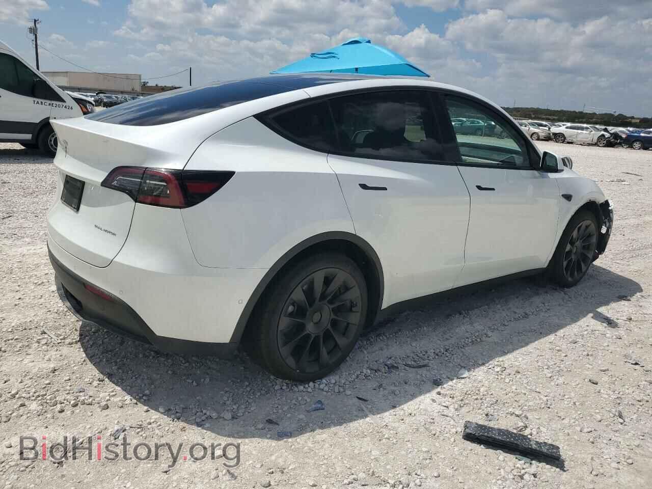 2022 TESLA MODEL Y - VIN: 7SAYGDEE3NA011044 - Фото 3