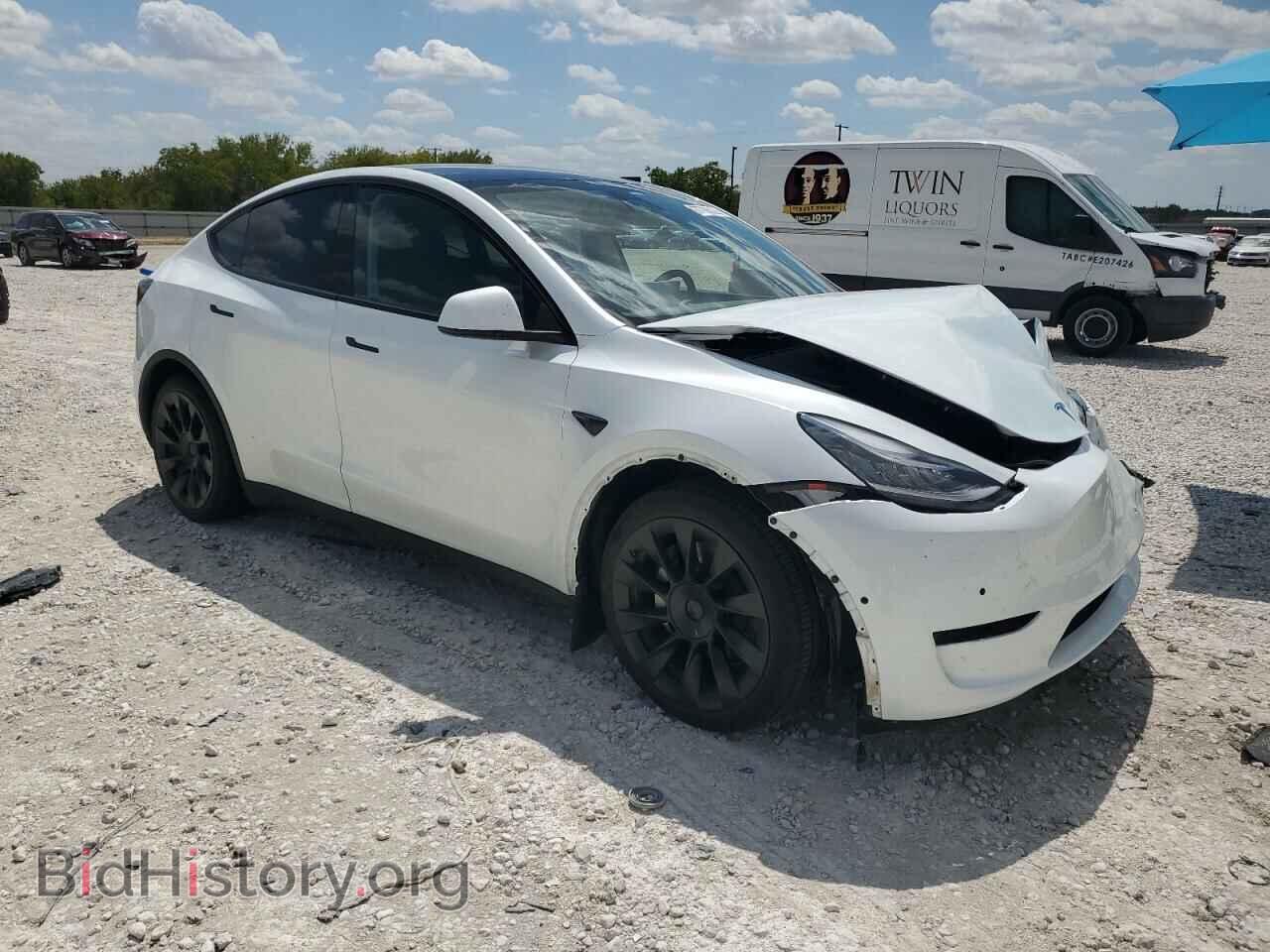 2022 TESLA MODEL Y - VIN: 7SAYGDEE3NA011044 - Фото 4