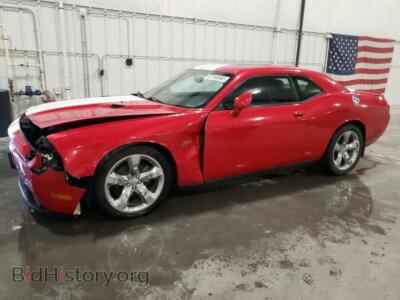 2012 Dodge CHALLENGER, красный — VIN 2C3CDYCJ0CH157052, Copart