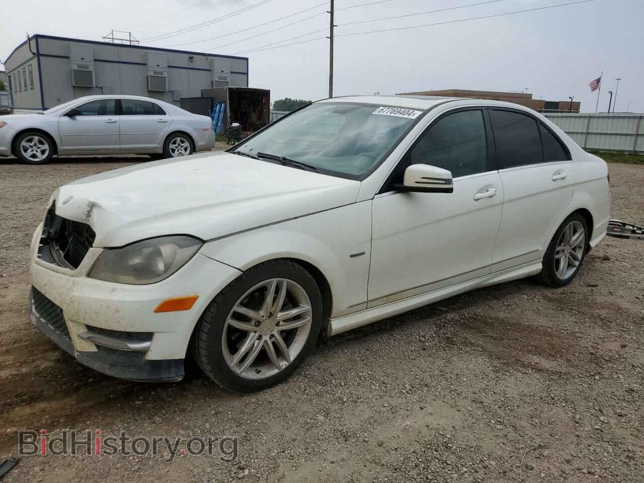 Фотография WDDGF4HB8CA608038 - MERCEDES-BENZ C-CLASS 2012
