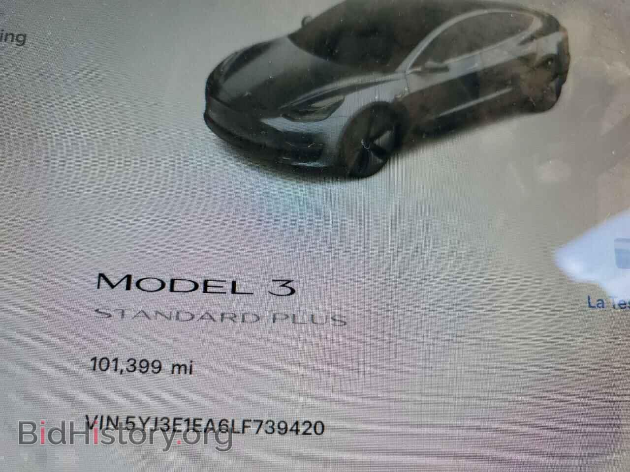 2020 TESLA MODEL 3 - VIN: 5YJ3E1EA6LF739420 - Photo 9