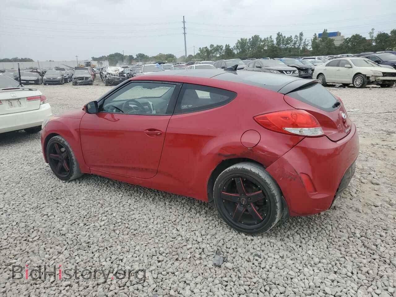 2012 HYUNDAI VELOSTER - VIN: KMHTC6AD3CU074451 - Фото 2